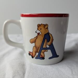 Tiffany & Co Alphabet Bears Porcelain ABC Child Mug